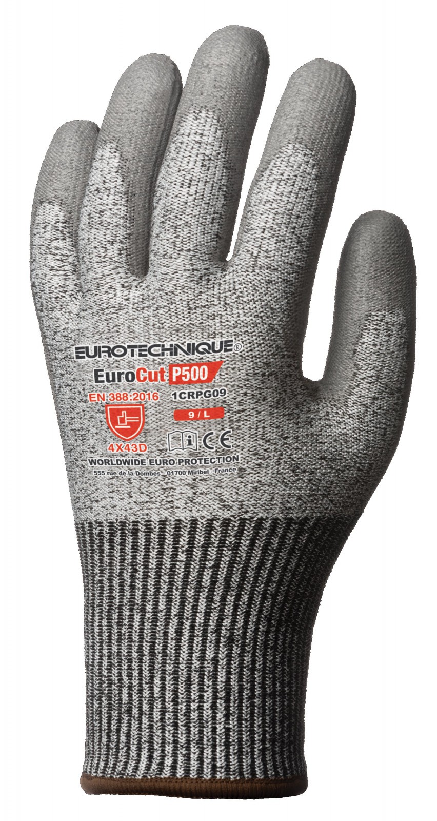 Manusi EUROCUT P500 ultrarezistente gri_09 EuroProtection