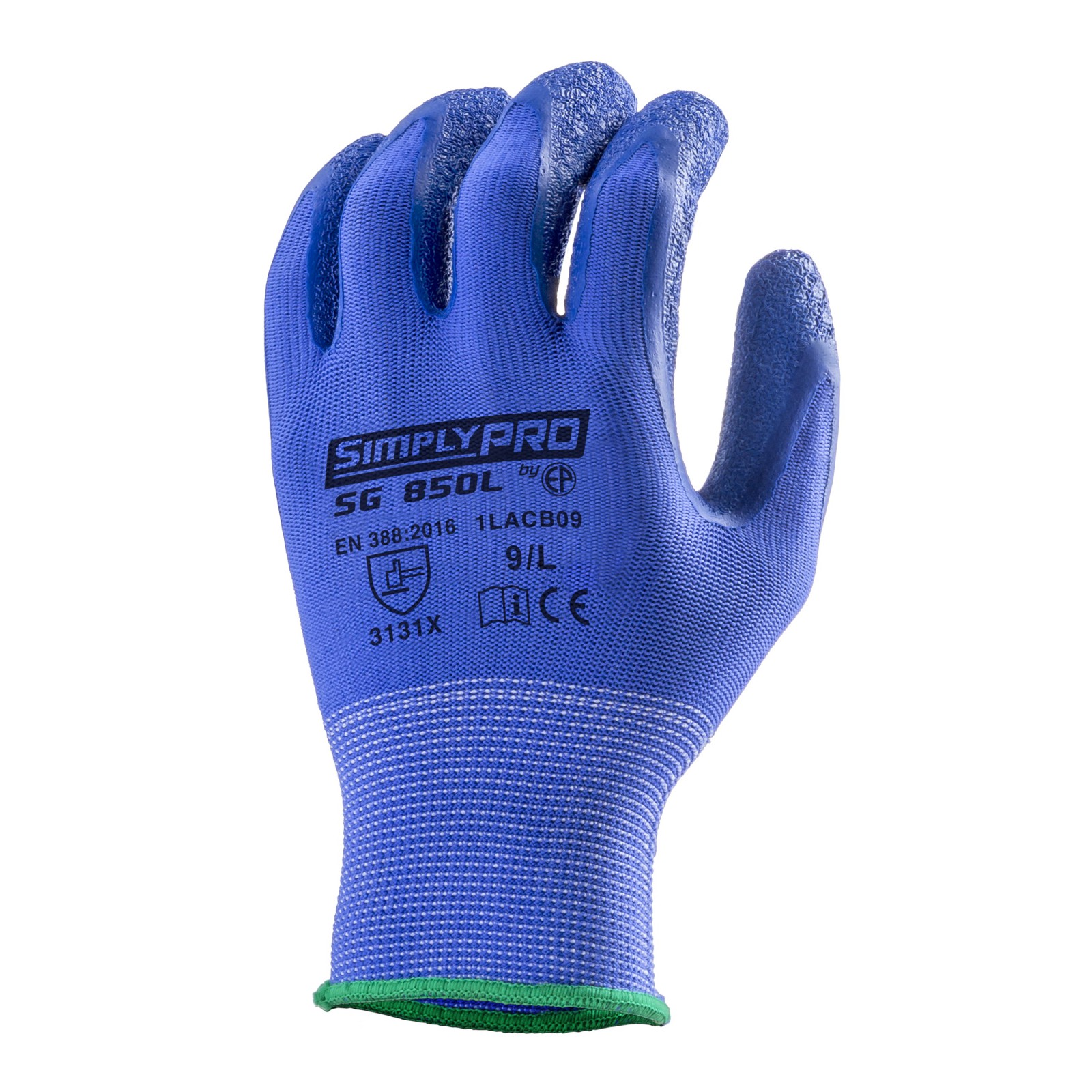 Manusa rezistenta, palma acoperita cu latex 1LACB SG8050L_09 EuroProtection