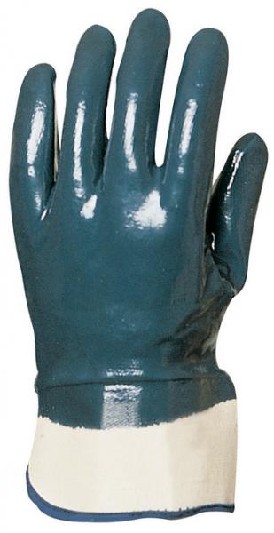 9618 MANUSA IMERSATA TOTAL pana la incheietura, nitril ALBASTRU  8 Euro Protection