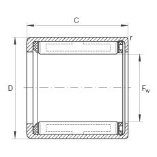 Rulment HF 1616-L564 INA