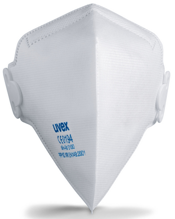 8733110 Masca praf cu supapa si panel Silv-Air classic 3110 FFP1NR Uvex