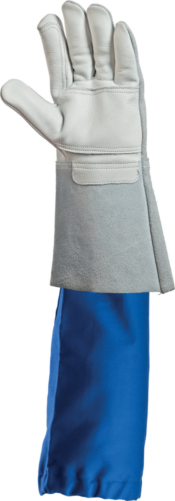 GAN57550 MANECUTA PROTECTIE SUDURA DIN TEXTIL ALBASTRU  Euro Protection