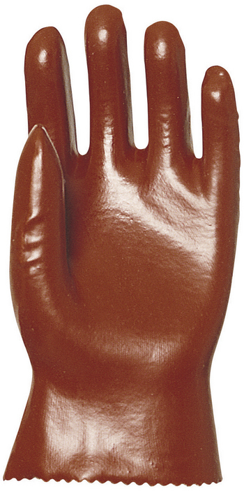 3509 Manusi antiacide si petrol rosii  (27 cm) Euro Protection 