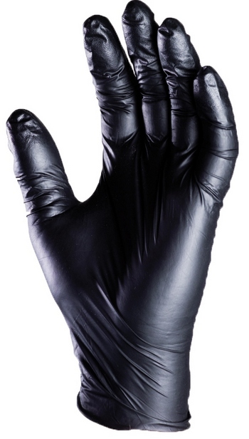 5926 MANUSA NITRIL NEGRU FARA PUDRA 7 Euro Protection 