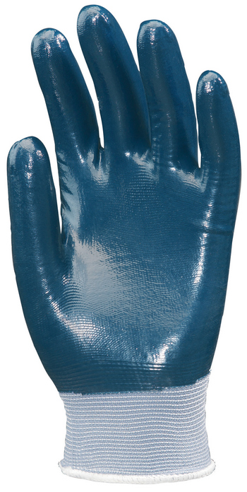 6287 MANUSA NYLON navy Nitrile 7 Euro Protection 