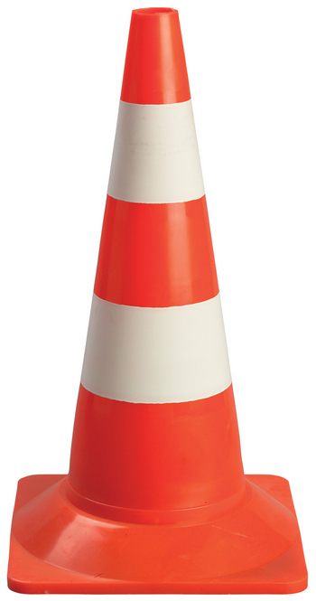 GAN70302 Con semnalizare rosu/alb 75cm Euro Protection
