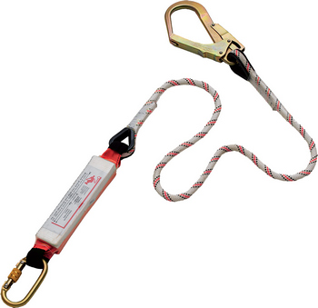 71412 absorbitor de energie cu franghie reglabila 1,8 M si 2 carabiniere Cado