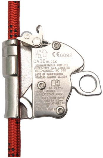 AC040 Sistem anticadere BLOCK pt. franghie flexibila ?12 mm (varianta cu deschidere) Cado