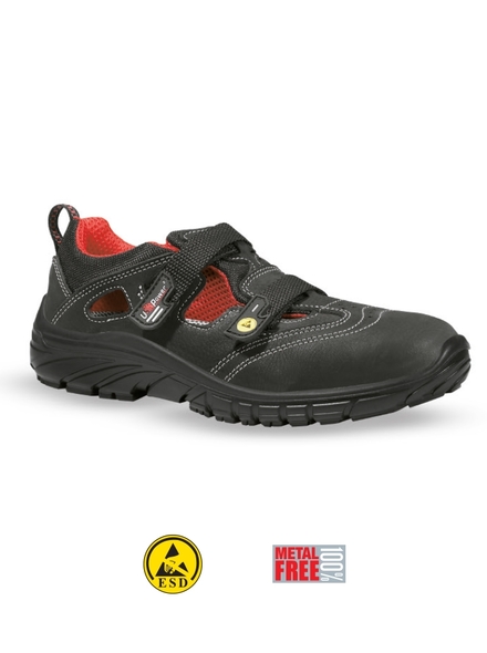 9ANDREE-44+UP  (S1P SRC EPA) Sandale de protectie,ESD, AirToe aluminium, Save&Flex 44 U-power